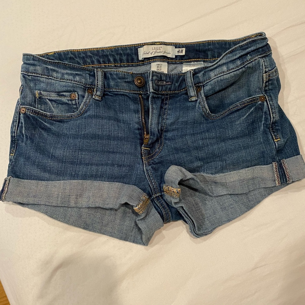 Jean shorts darker wash